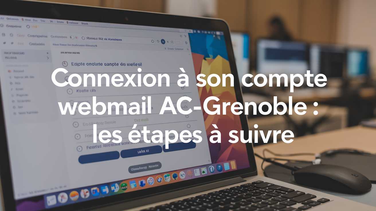 Connexion &agrave; son compte webmail ac-grenoble : les &eacute;tapes &agrave; suivre