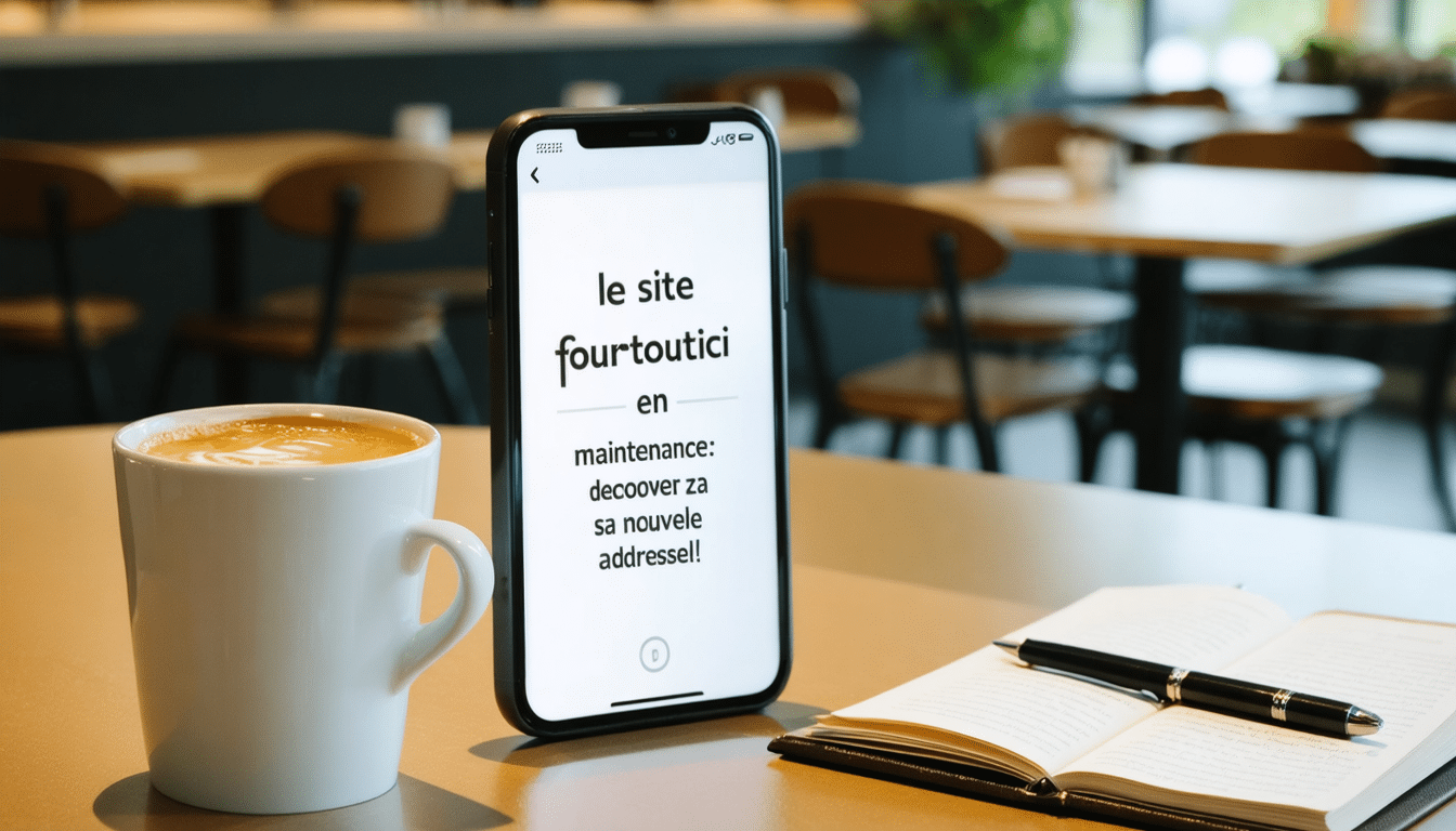 Le site Fourtoutici en maintenance : D&eacute;couvrez sa nouvelle adresse !