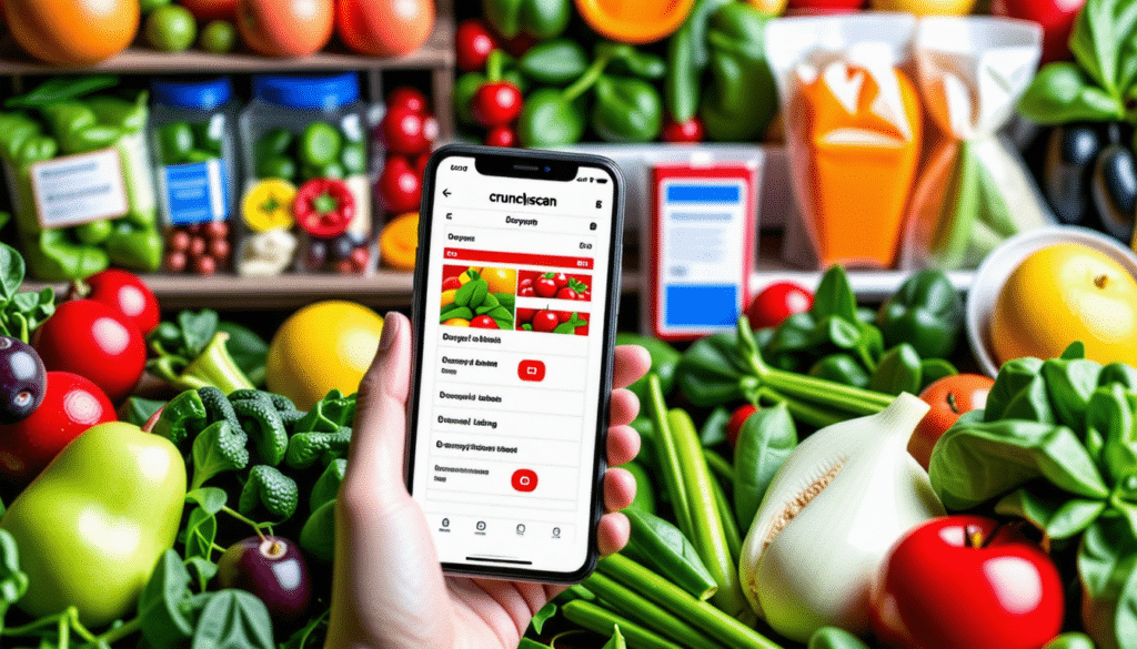 CrunchyScan : d&eacute;crypter les &eacute;tiquettes alimentaires gr&acirc;ce &agrave; la technologie