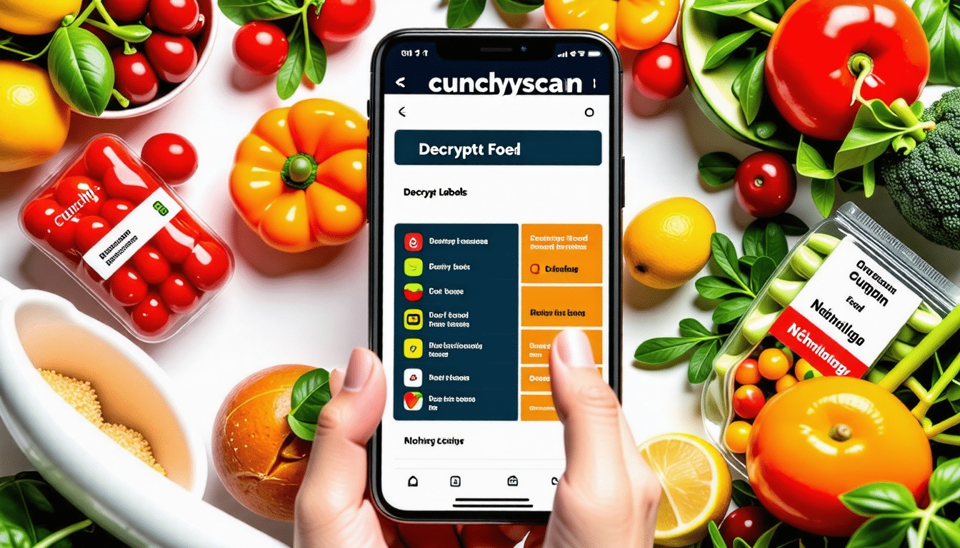 CrunchyScan : décrypter les étiquettes alimentaires grâce à la technologie