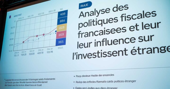 Analyse des politiques fiscales françaises et leur influence sur l’investissement étranger