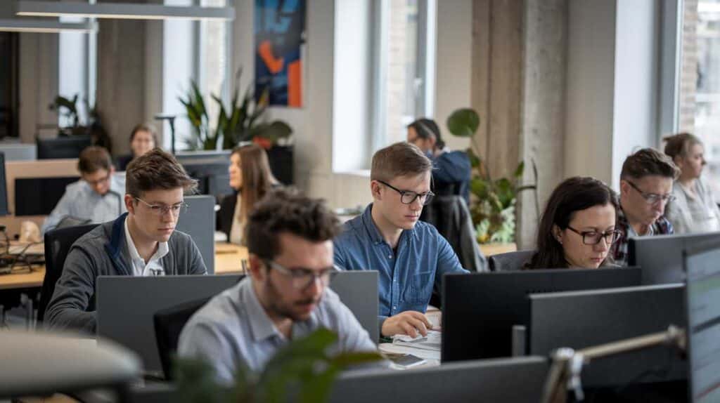 Plus de la moiti&eacute; des travailleurs int&egrave;grent l’IA dans leur quotidien professionnel