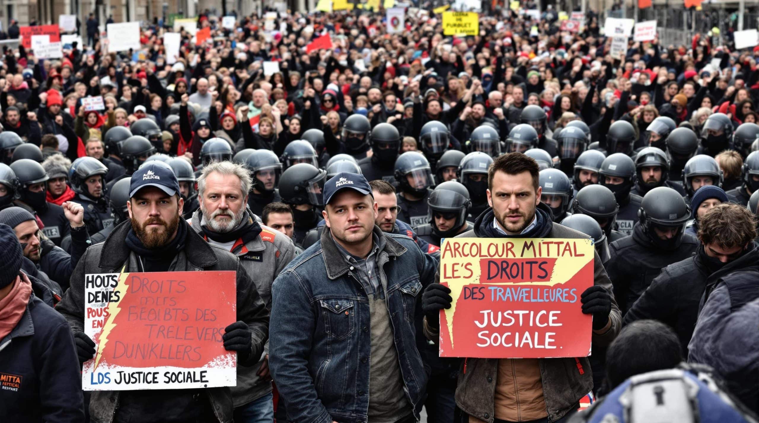 &Agrave; Dunkerque, les travailleurs d’ArcelorMittal en premi&egrave;re ligne lors du 1er mai : &laquo; Nous exigeons des actions concr&egrave;tes ! &raquo;