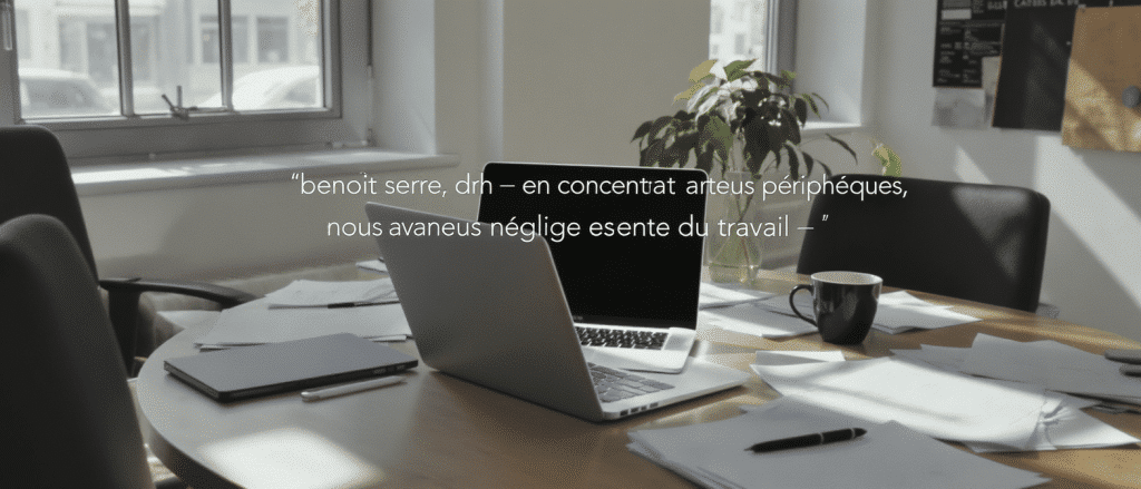 Beno&icirc;t Serre, DRH : &laquo; En se concentrant sur les enjeux p&eacute;riph&eacute;riques, nous avons n&eacute;glig&eacute; l’essence m&ecirc;me du travail &raquo;