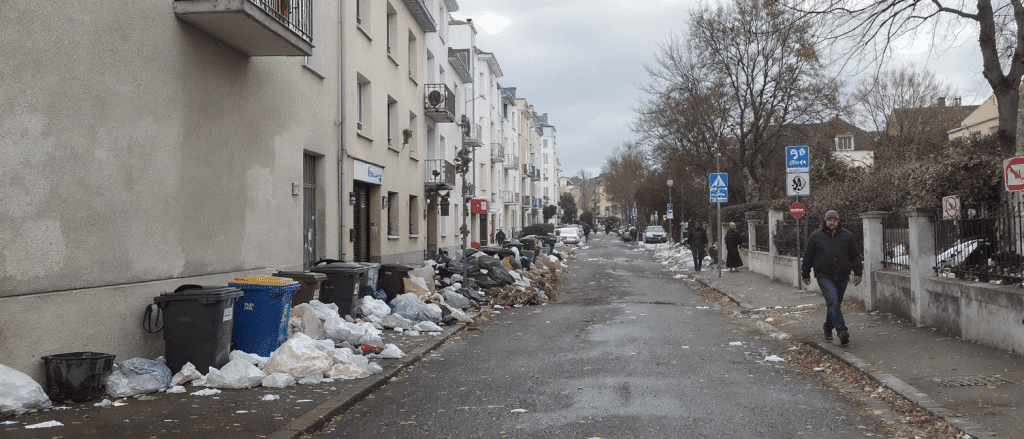 &Agrave; Lille, une semaine de gr&egrave;ve perturbe la collecte des d&eacute;chets : 500 000 habitants impact&eacute;s en pleine p&eacute;riode festive