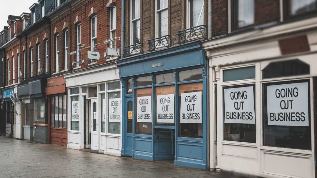 : Plong&eacute;e dans une vague historique de faillites d’entreprises