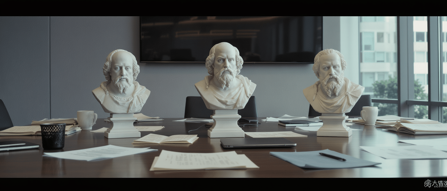 Le management d&eacute;crypt&eacute; &agrave; travers les &oelig;uvres de Shakespeare, Corneille et Tchekhov