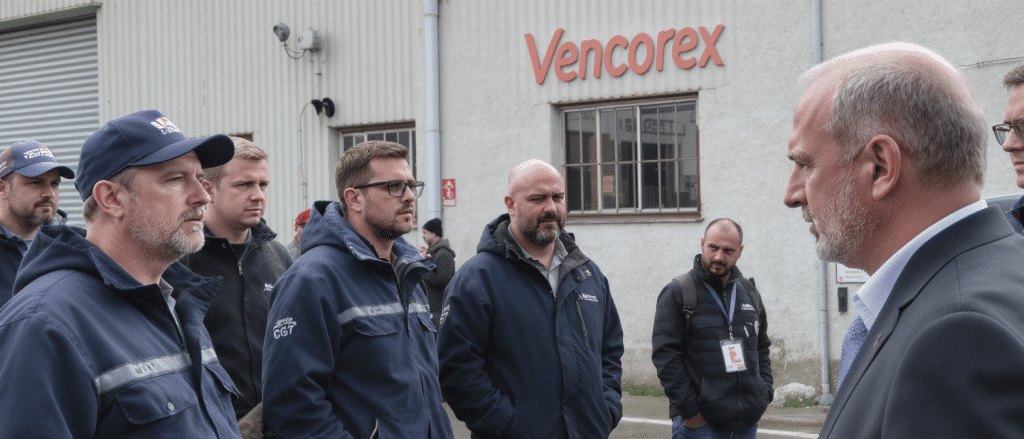 Reprise de Vencorex : la CGT r&eacute;clame une commission d&rsquo;enqu&ecirc;te face &agrave; un &laquo; scandale &raquo;, tandis que le ministre de l&rsquo;Industrie reste optimiste pour une &laquo; solution &raquo;