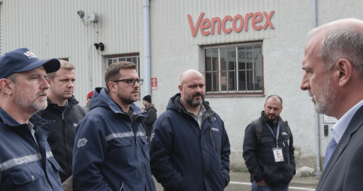 la cgt demande une commission d’enquête sur la reprise de vencorex, dénonçant un « scandale », tandis que le ministre de l’industrie reste optimiste quant à une solution favorable.