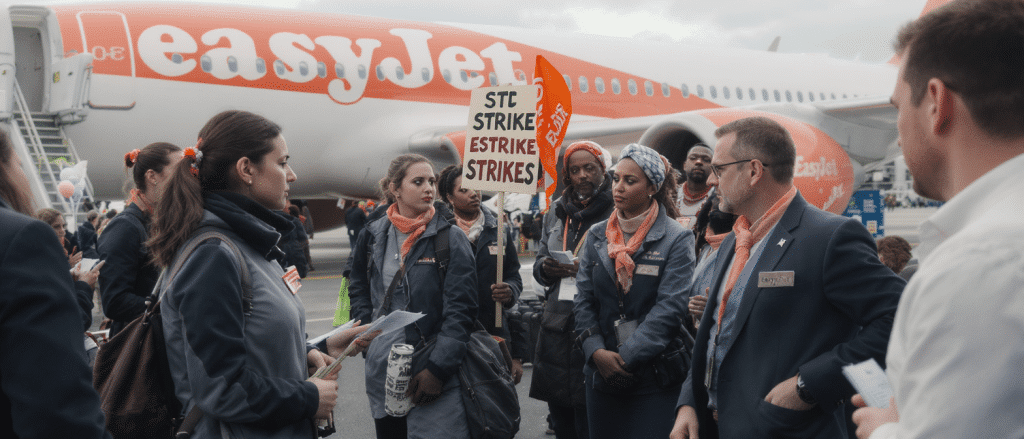 EasyJet : gr&egrave;ve annonc&eacute;e des h&ocirc;tesses et stewards en France le lundi de P&acirc;ques, 6 avril
