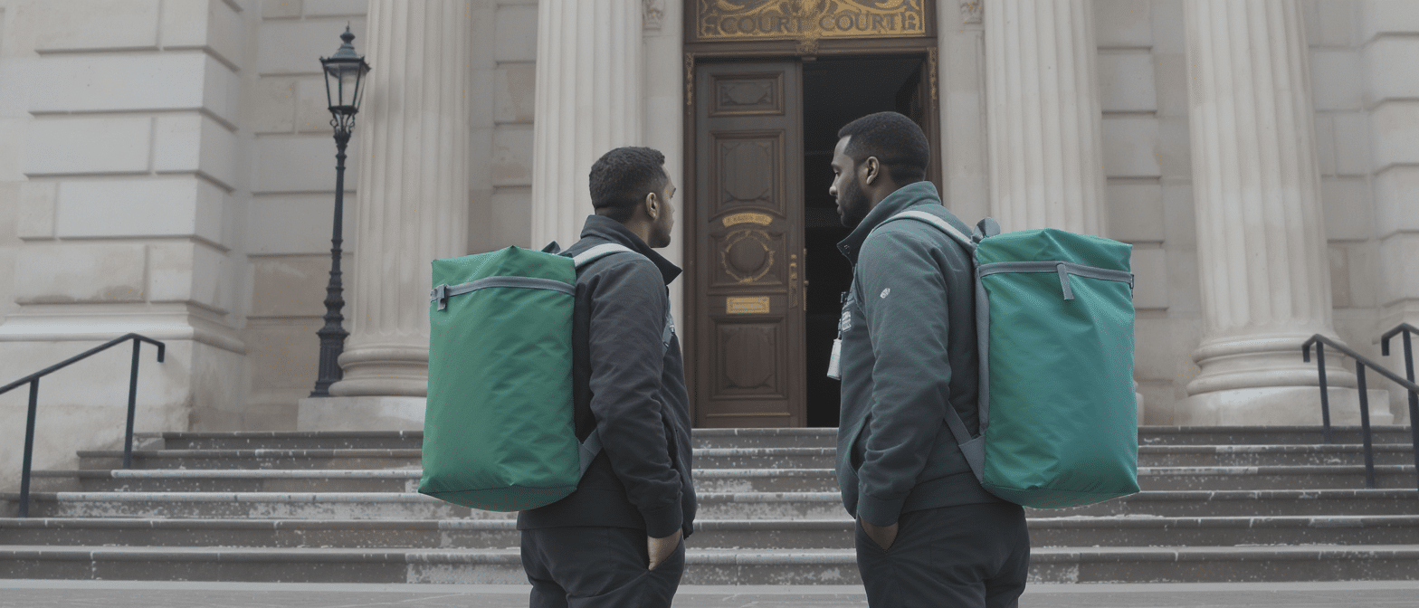 Uber Eats et Deliveroo vis&eacute;es par des accusations de &laquo; traite d&rsquo;&ecirc;tres humains &raquo; : les g&eacute;ants livrent-elles vraiment justice aux travailleurs ?