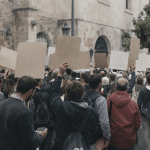 &Agrave; Carcassonne, des syndicats expuls&eacute;s de locaux municipaux manifestent contre la mairie RN
