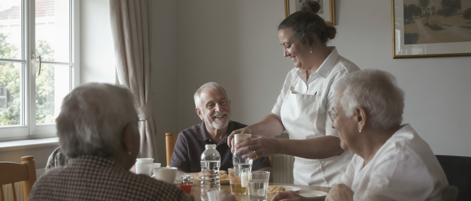 Amandine Labou, agente de restauration porteuse de trisomie 21, illumine la vie des résidents d’une maison de retraite à Arras