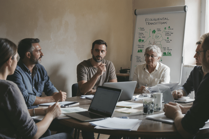 Transition &eacute;cologique : un double enjeu de formation pour s&rsquo;adapter et se r&eacute;orienter professionnellement