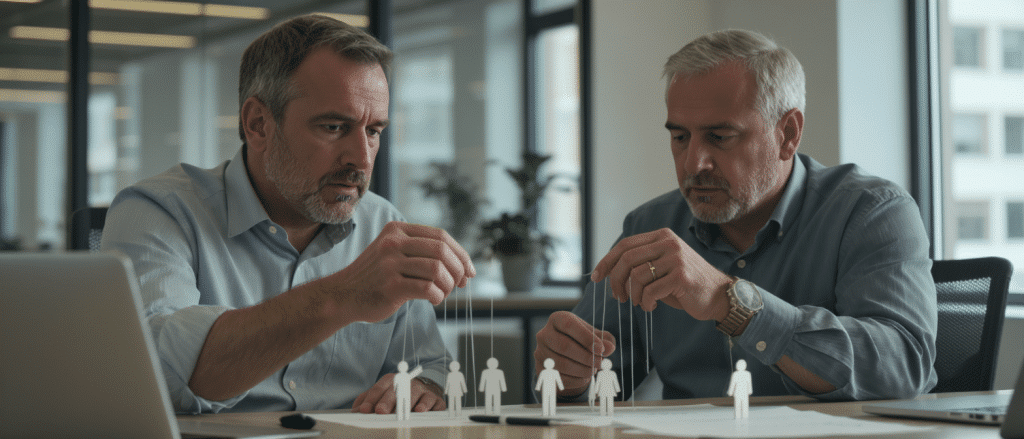 &laquo; Les Marionnettistes &raquo; : quand le management se mue en jeu de manipulation strat&eacute;gique