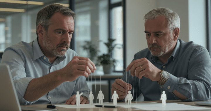 découvrez comment le management devient un véritable jeu de manipulation stratégique dans « les marionnettistes », une analyse captivante des dynamiques de pouvoir en entreprise.