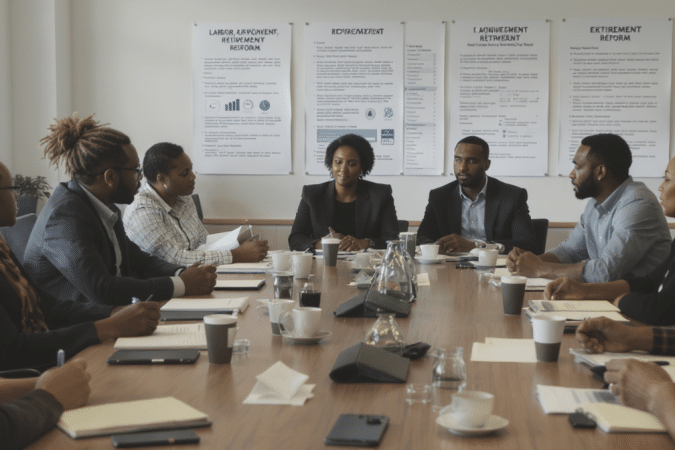 La conf&eacute;rence sur le travail, l&rsquo;emploi et les retraites : des solutions cl&eacute;s pour enrichir les d&eacute;bats de l&rsquo;&eacute;lection pr&eacute;sidentielle et renforcer le dialogue social