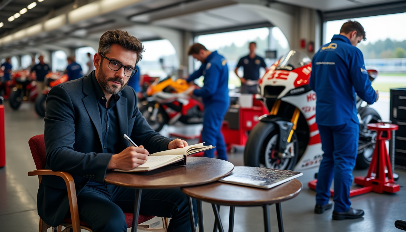 Paddock GP : mod&egrave;le &eacute;conomique, audience et enjeux marketing du m&eacute;dia moto