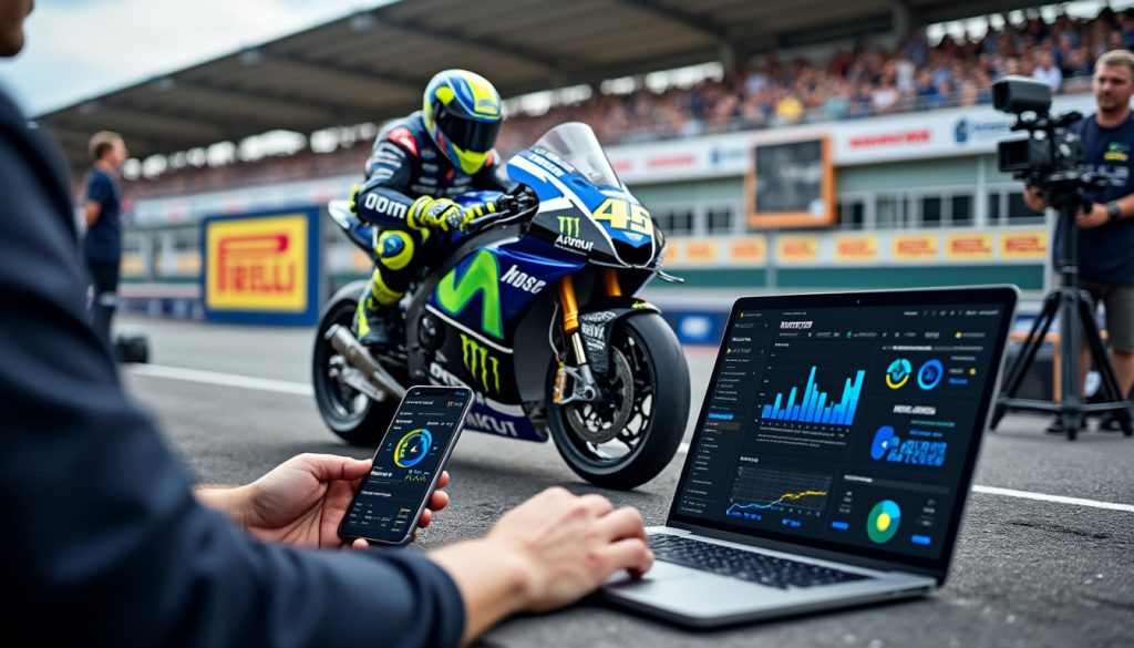 Paddock GP : mod&egrave;le &eacute;conomique, audience et enjeux marketing du m&eacute;dia moto